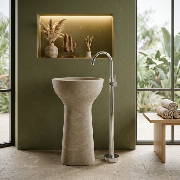 Basin mixer Rea Lungo Chrome