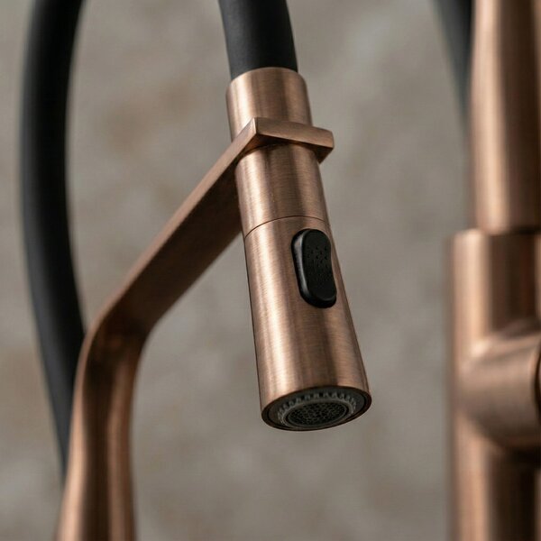 Kitchen faucet Castor Copper Brush
