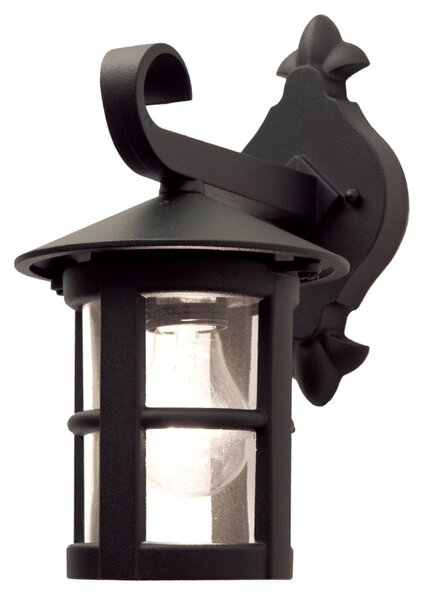 Elstead BL21-BLACK-E27 Hereford, black, exterior wall lantern, IP43