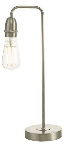 Dar Wisebuys Kiefer Table Lamp In Satin Chrome Finish