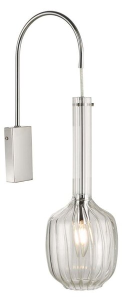 Dar Wisebuys Eifel Single Wall Light In Polished Chrome Finish