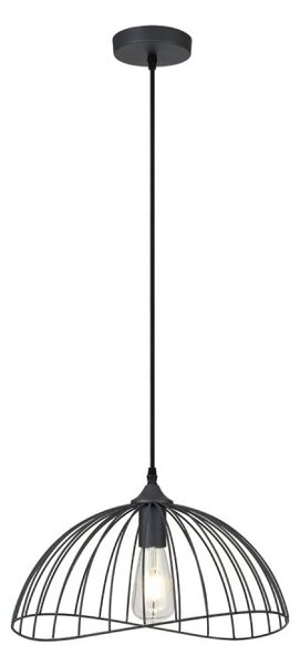 Robson Dome Ceiling Pendant Light In Graphite Finish 