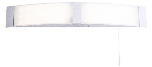 Salford Bathroom Shaver Wall Lamp In White Finish