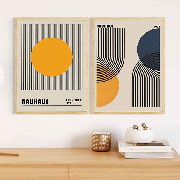 Scandinavian Wooden 20x30cm Wall Frame in Multicolour