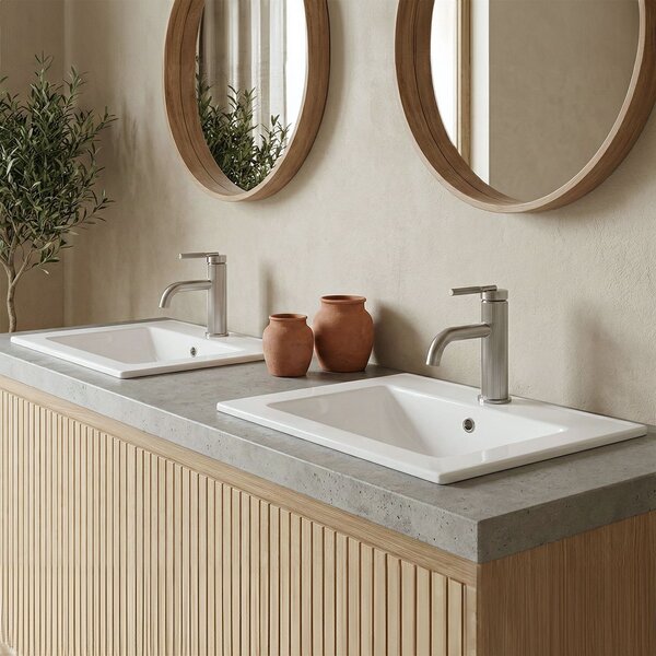 Inset washbasin Rea Dafne 60