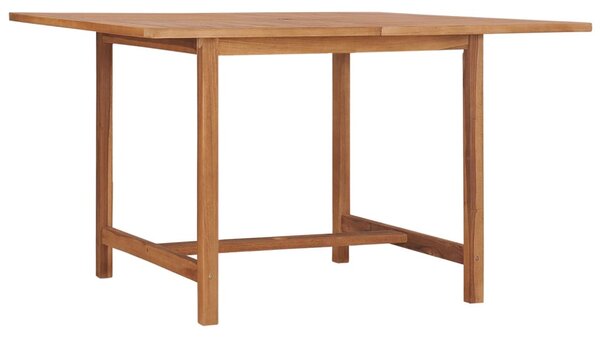 Alfresco Outdoor Square Solid Wood Dining Table in Teak