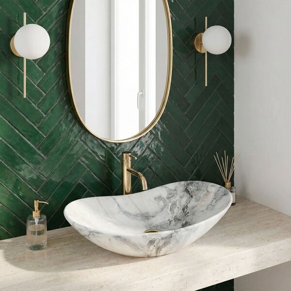 Countertop washbasin Rea Royal Granit