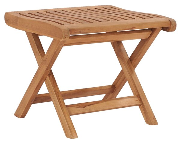 Alfresco Outdoor Solid Wood Folding Footrest in Teak