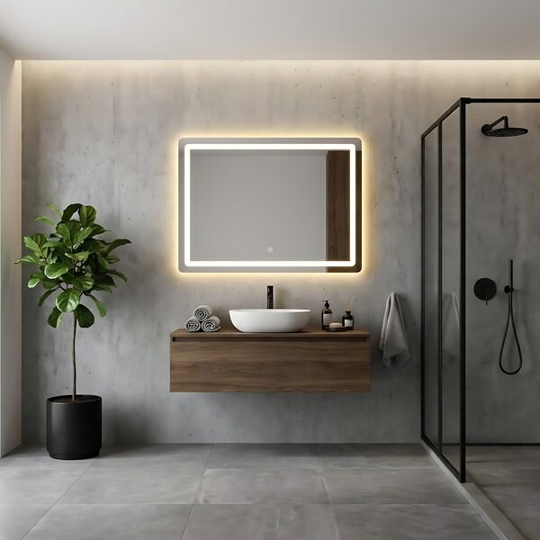 Mirror LED 80x60cm P10407