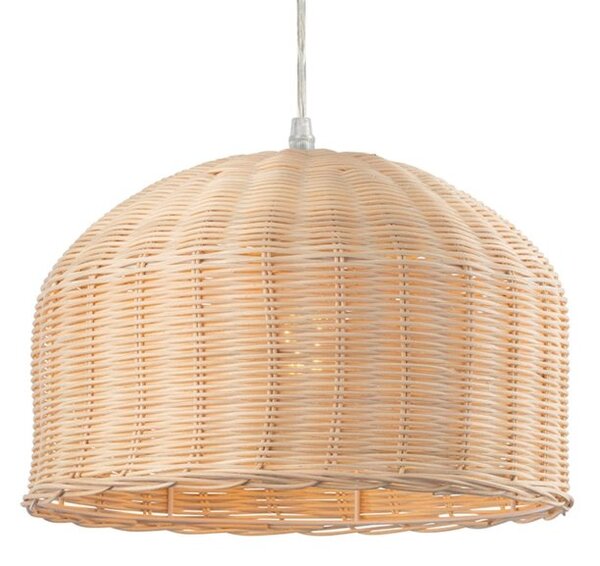 Firstlight 2900 Rattan 1 Light Ceiling Pendant Light In Natural Rattan Finish