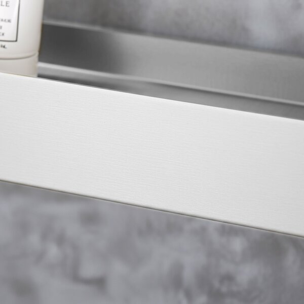 Bathroom shelf SF03 60cm steel brush