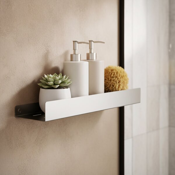 Bathroom shelf SF04 60cm steel brush