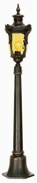 Elstead PH4/M Philadelphia medium exterior pillar lantern, IP43