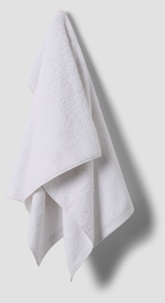 White Organic Cotton Towels | Hand Towel | Piglet in Bed