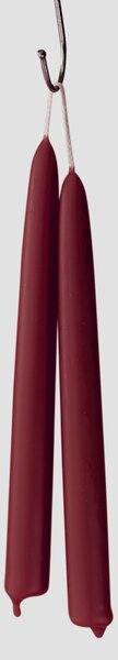 Claret Beeswax Dining Candles Set of 2 | Default | Piglet in Bed