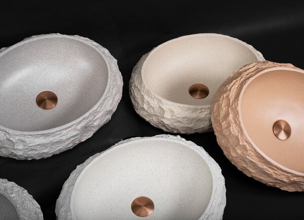 Countertop Basin Rea Mika Ivory