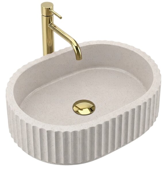 Countertop Basin Rea Margaret Beige