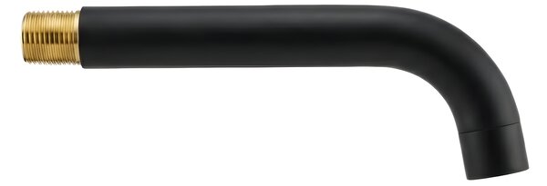 Spout for concealed mixer Rea Lungo 16 cm Black