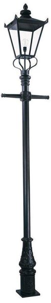 Elstead WSLP1-BLACK Wilmslow exterior post lantern, IP23