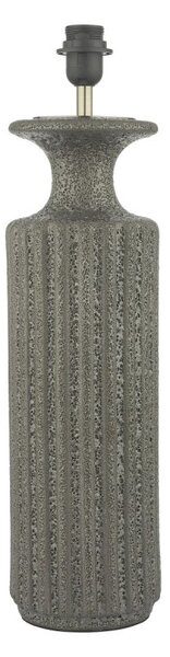 Dar Lighting Dugan Table Lamp Base Only In Black Volcanic Glaze Finish DUG4222