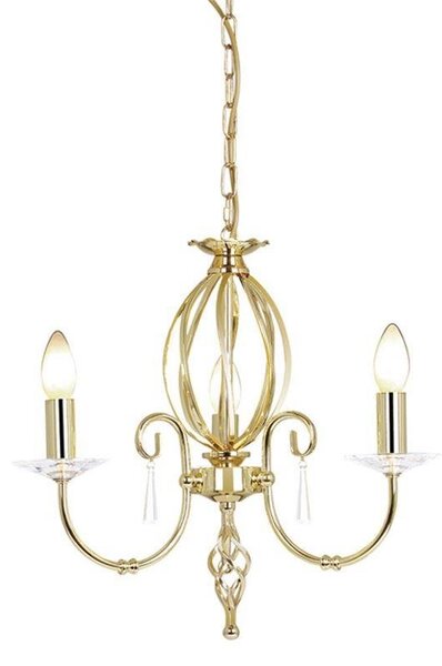 AG3 PB Aegean 3 Light Ceiling Pendant Light