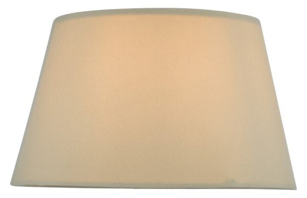 Dar Lighting Zira Taupe Silk Candle Clip Shade 18 cm