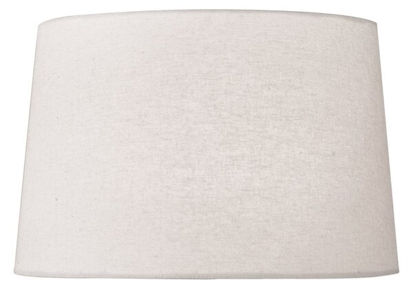Dar Lighting Griffith Grey Linen Tapered Drum Shade 30 cm