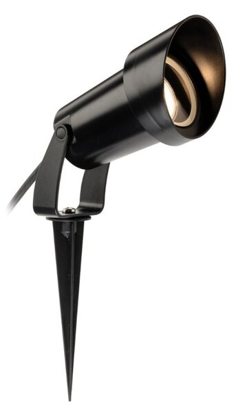 Firstlight 3847BK Rowan Resin Outdoor Wall And Spike Spot In Black IP65