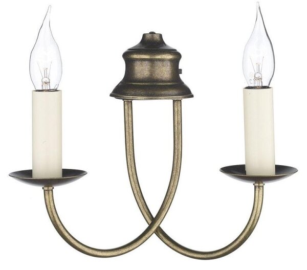 David Hunt Lighting BEM0958 Bermuda Aged Brass Wall Light