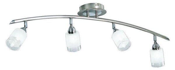 Franklite Campani DP40024 4 Light Silver Decorative Spotlight