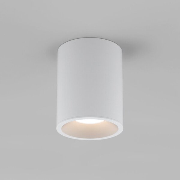 Astro 1326061 Kos 100 Round Outdoor LED Ceiling Spotlight In Textured White Finish IP65