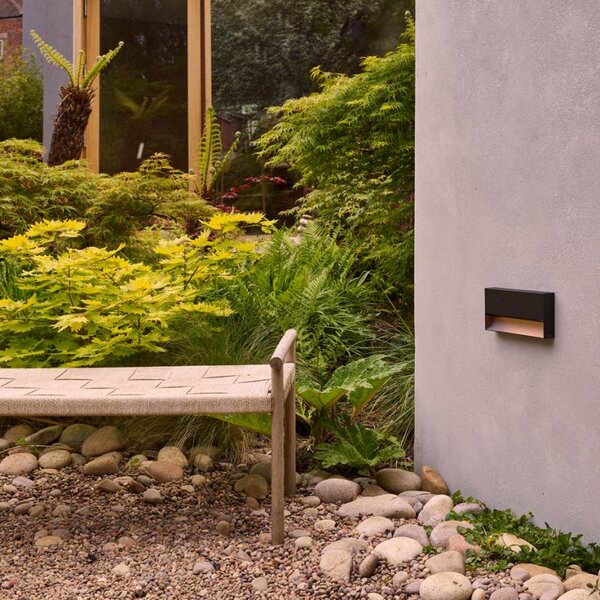 Astro 1466002 Mori 250 Outdoor Wall Light In Textured Black Finish IP65