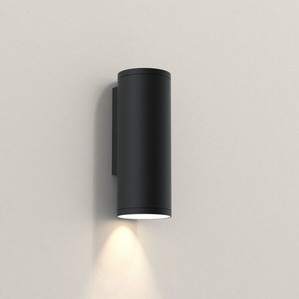 Astro 1428005 Ava 200 Outdoor Wall Light In Textured Black Finish IP44
