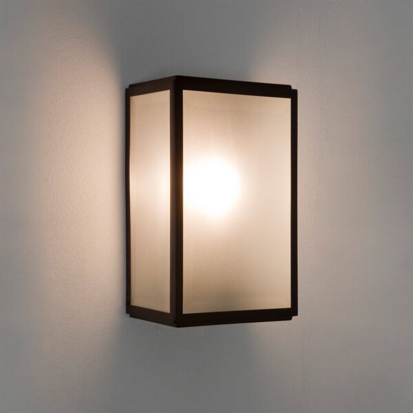 Astro 1095039 Homfield 160 Sensor Outdoor Wall Light In Textured Black Finish IP44