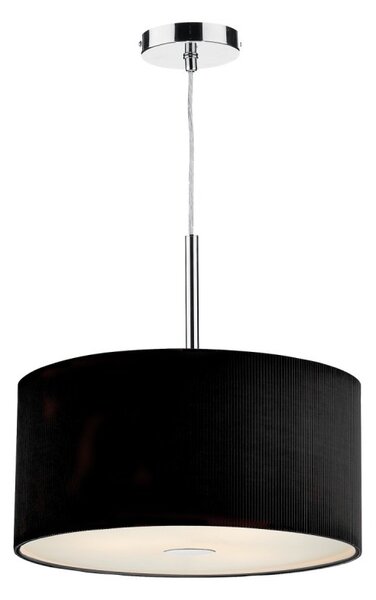 Dar ZAR1022 Zaragoza Small Black Ceiling Pendant