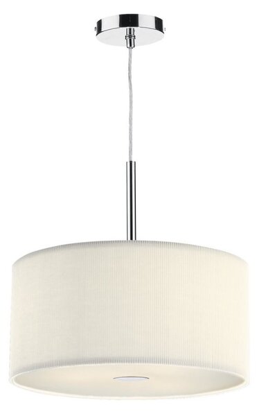 Dar ZAR1033 Zaragoza Small Cream Ceiling Pendant