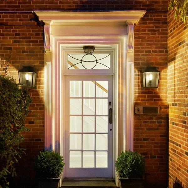 Astro 1340014 Richmond 285 Outdoor Wall Light In Textured Black Finish IP44