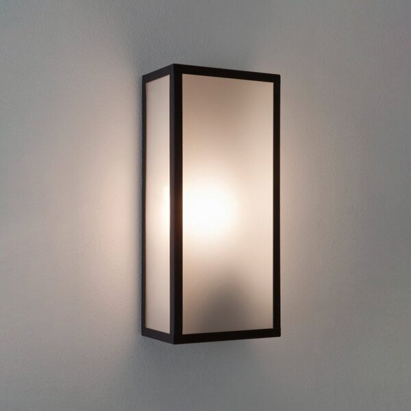 Astro 1183032 Messina 160 Sensor Outdoor Wall Light In Textured Black Finish IP44