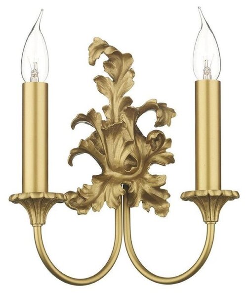 David Hunt Lighting SC22 Ormolu Double Wall Light