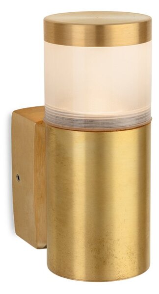 Firstlight 4150BR Nautic Outdoor Solid Brass Wall Light With Frosted Glass IP64