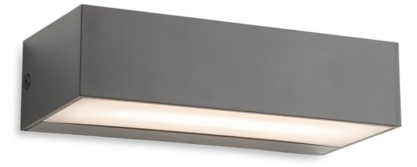 Firstlight 4154GP Texas Outdoor LED Resin Rectangular Wall Light In Graphite Finish IP65