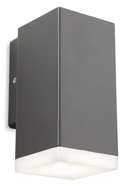 Firstlight 4161GP Kuga Outdoor LED Resin Rectangular Single Wall Light In Graphite Finish IP65