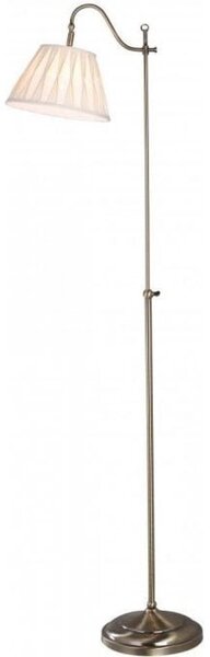 Dar SUF4975/X Suffolk Floor Lamp With Antique Brass Finish