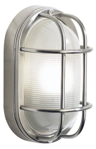 Dar SAL5244 Salcombe Outdoor Wall Light In Stainless Steel