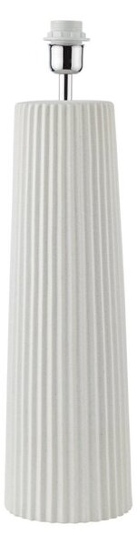 Dar Lighting Myla White Ceramic Table Lamp Base Only