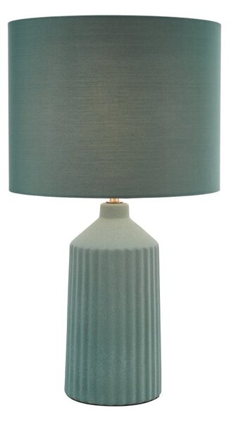 Dar Wisebuys Chloris Large Table Lamp In Green With Shade