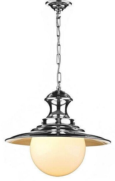 David Hunt Lighting STN8199 Station Lamp Chrome Traditional Pendant