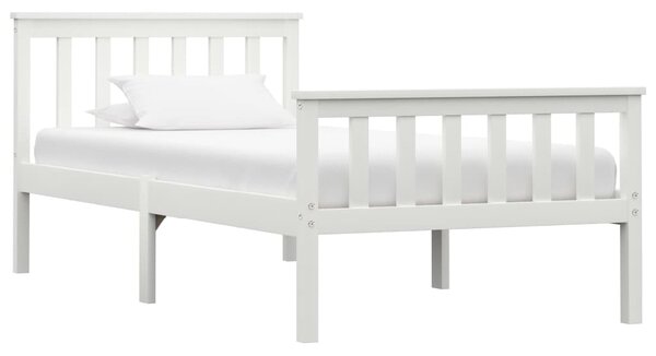 Chilliwack Wooden Single Bed In White