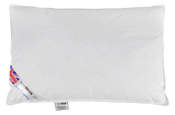 Homescapes Luxury Pure White Duck Down Pillow