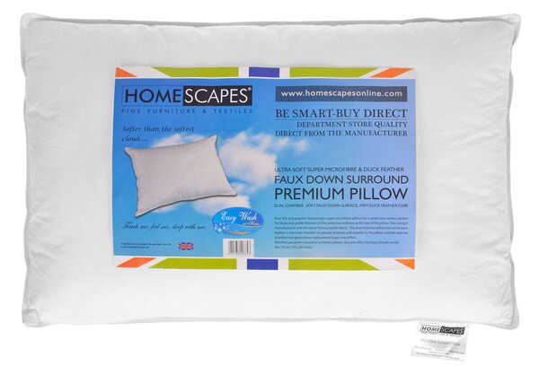 Homescapes Super Microfibre Surround Pillow